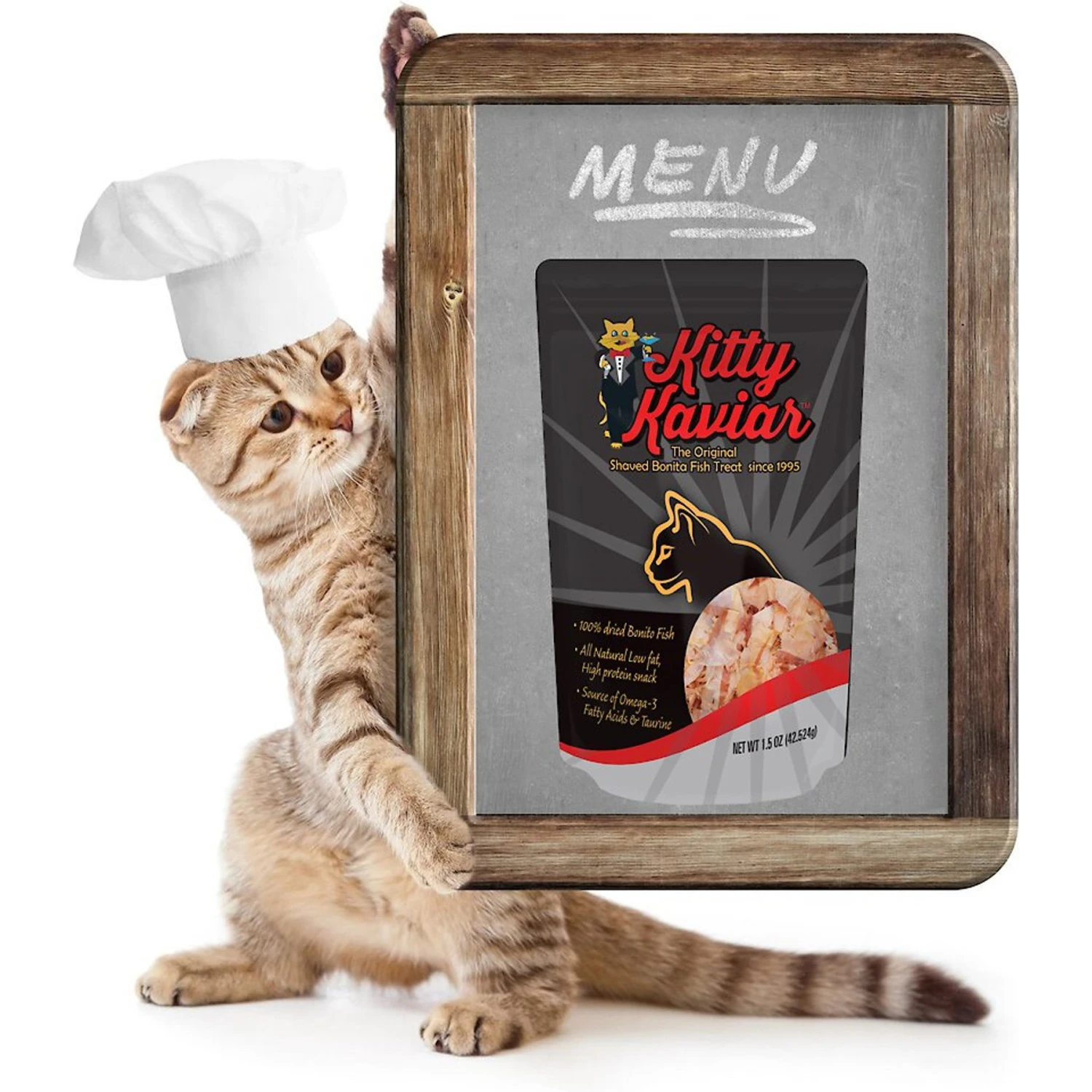 Pet Healthy Brands Kitty Kaviar 100% Dried Bonito Fish Cat Treats 6 Pet Healthy Brands Kitty Kaviar 100% Dried Bonito Fish Cat Treats - Image 4