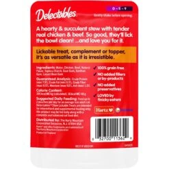 Hartz Delectables Stew Non-Seafood Recipe Chicken & Beef Lickable Wet Cat Treats, 1.4-oz, Case Of 12 -Trixie || Catit || Nature's Miracle Shop 248592 PT2. AC SS1800 V1666297602