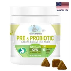 Four Paws Healthy Promise Pre & Probiotics Soft Chews Cat Supplement, 90 Count -Trixie || Catit || Nature's Miracle Shop 249498 PT2. AC SS1800 V1597941166