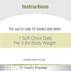 Four Paws Healthy Promise Pre & Probiotics Soft Chews Cat Supplement, 90 Count -Trixie || Catit || Nature's Miracle Shop 249498 PT7. AC SS1800 V1597935379