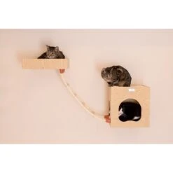 Armarkat Real Wood Cat Condo, Perch & Perch -Trixie || Catit || Nature's Miracle Shop 251432 PT4. AC SS1800 V1599268279