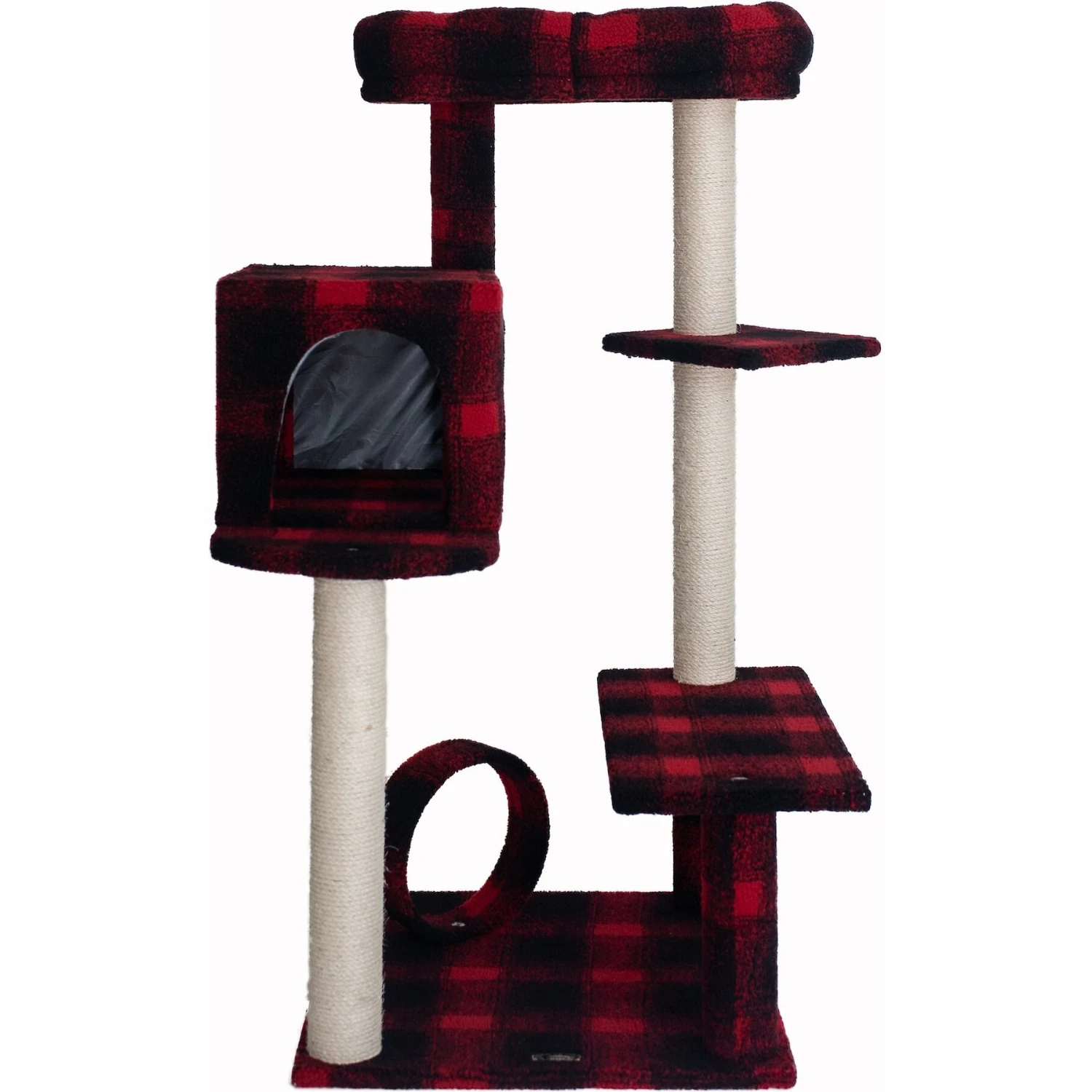 Armarkat 50-in Classic Cat Tree With Bench & Perch 3 Armarkat 50-in Classic Cat Tree With Bench & Perch