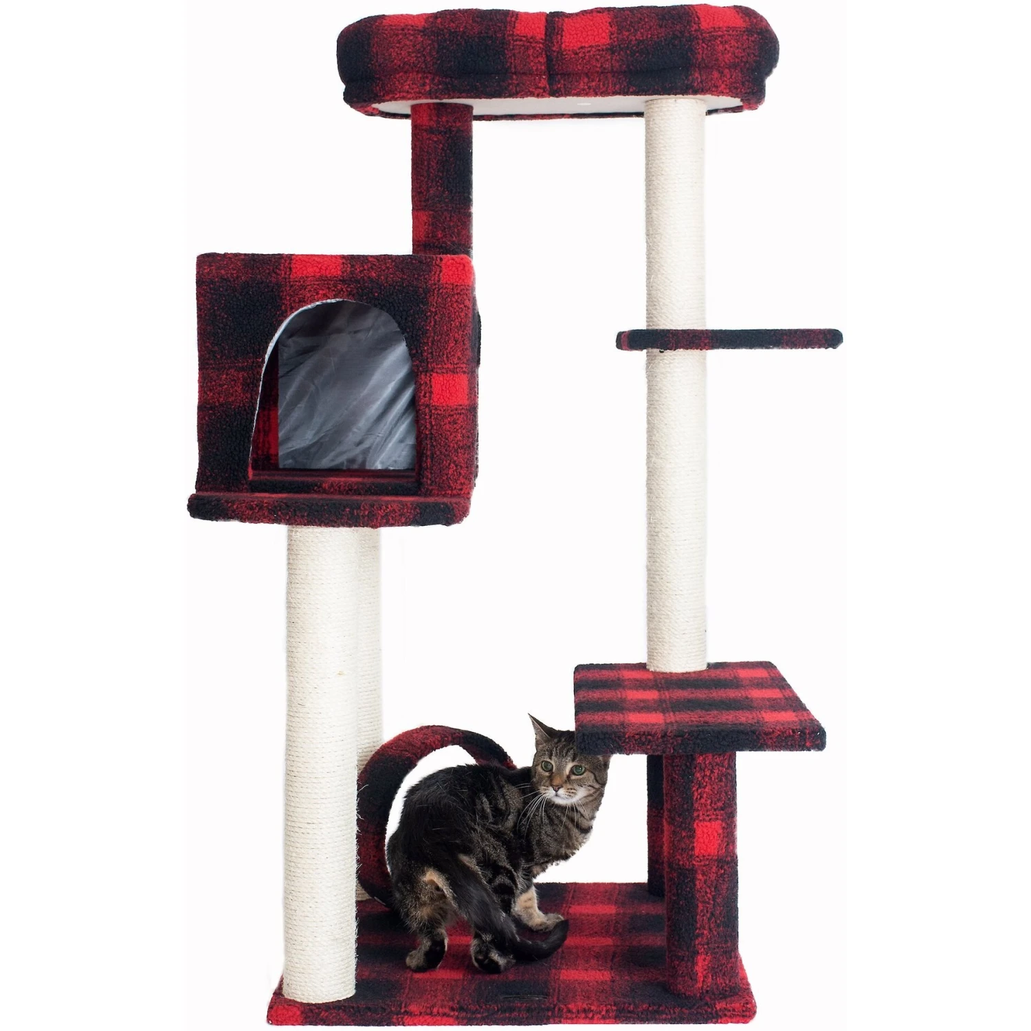 Armarkat 50-in Classic Cat Tree With Bench & Perch 9 Armarkat 50-in Classic Cat Tree With Bench & Perch - Image 7
