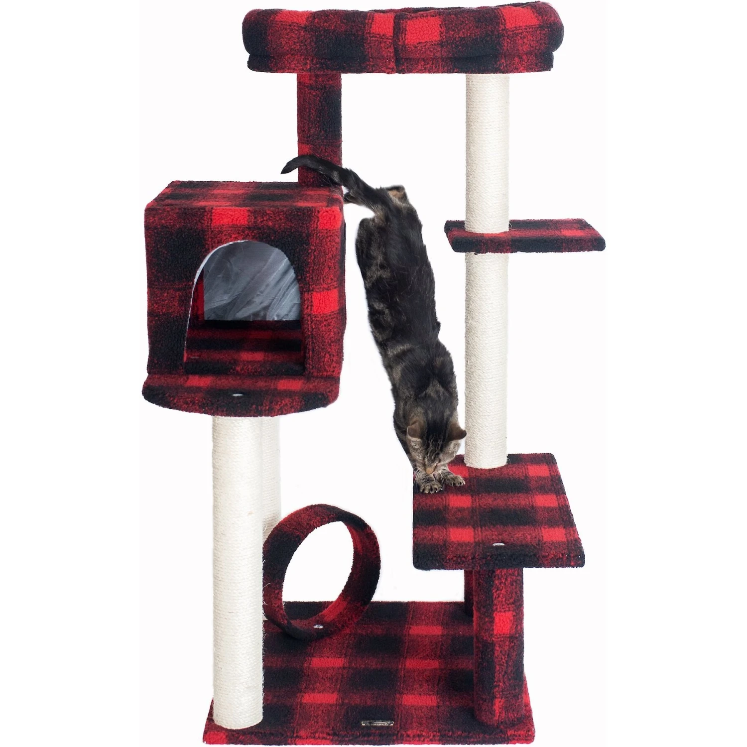 Armarkat 50-in Classic Cat Tree With Bench & Perch 10 Armarkat 50-in Classic Cat Tree With Bench & Perch - Image 8