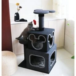 Penn-Plax Disney Cubical 39.4-in Felt Cat Tree & Condo 10 Penn-Plax Disney Cubical 39.4-in Felt Cat Tree & Condo -Trixie || Catit || Nature's Miracle Shop 251925 PT2. AC SS1800 V1603945909