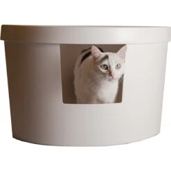 Kitangle Corner Kitty Cat Litter Box, Large -Trixie || Catit || Nature's Miracle Shop 252798 PT2. AC SS1800 V1600904210