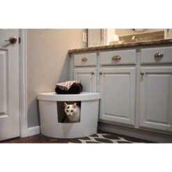 Kitangle Corner Kitty Cat Litter Box, Large -Trixie || Catit || Nature's Miracle Shop 252798 PT3. AC SS1800 V1600905731