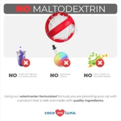 Coco And Luna L-Lysine Immune Support Salmon Flavor Powder Cat Supplement, 4-oz Jar -Trixie || Catit || Nature's Miracle Shop 253121 PT3. AC SS1800 V1697216122