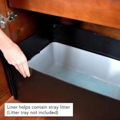 The Refined Feline Refined Deluxe Cat Litter Box -Trixie || Catit || Nature's Miracle Shop 258419 PT4. AC SS1800 V1603411582