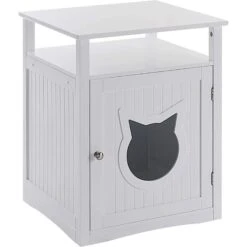 Sweet Barks Wooden Nightstand Cat Litter Box Enclosure 9 Sweet Barks Wooden Nightstand Cat Litter Box Enclosure -Trixie || Catit || Nature's Miracle Shop 258689 PT1. AC SS1800 V1607644337
