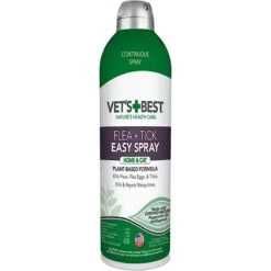 Vet's Best Easy Spray Flea & Tick Prevention Cat Spray, 14-oz Bottle