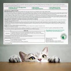 Vet's Best Easy Spray Flea & Tick Prevention Cat Spray, 14-oz Bottle -Trixie || Catit || Nature's Miracle Shop 258864 PT5. AC SS1800 V1604108197