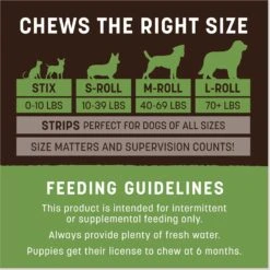 Earth Animal No-Hide Stix Long Lasting Natural Rawhide Alternative Pork Recipe Chew Dog & Cat Treat Sticks -Trixie || Catit || Nature's Miracle Shop 259416 PT4. AC SS1800 V1691615376