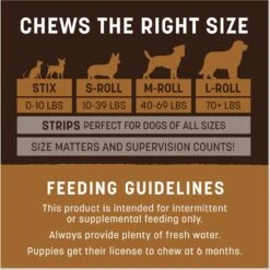 Earth Animal No-Hide Stix Long Lasting Natural Rawhide Alternative Venison Recipe Chew Dog & Cat Treat Sticks -Trixie || Catit || Nature's Miracle Shop 259422 PT4. AC SS1800 V1691674728