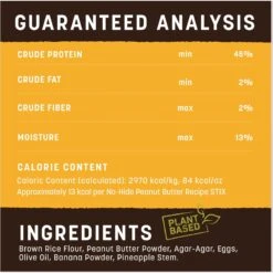 Earth Animal No-Hide Stix Long Lasting Natural Rawhide Alternative Peanut Butter Vegetarian Recipe Chew Dog & Cat Treat Sticks -Trixie || Catit || Nature's Miracle Shop 259428 PT6. AC SS1800 V1691673772