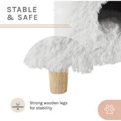 Sam's Pets Rocket 18-in Cat Tree Cylinder, White -Trixie || Catit || Nature's Miracle Shop 261860 PT4. AC SS1800 V1634934110