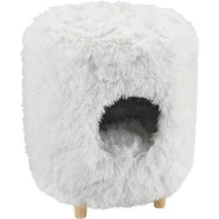 Sam's Pets Rocket 18-in Cat Tree Cylinder, White -Trixie || Catit || Nature's Miracle Shop 261860 PT7. AC SS1800 V1634934113