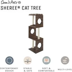 Sam's Pets Sheree Cat Tree 13 Sam's Pets Sheree Cat Tree -Trixie || Catit || Nature's Miracle Shop 261894 PT2. AC SS1800 V1635094589