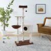 Sam's Pets Sam 54-in Cat Tree, White -Trixie || Catit || Nature's Miracle Shop 261906 MAIN. AC SS1800 V1607034752
