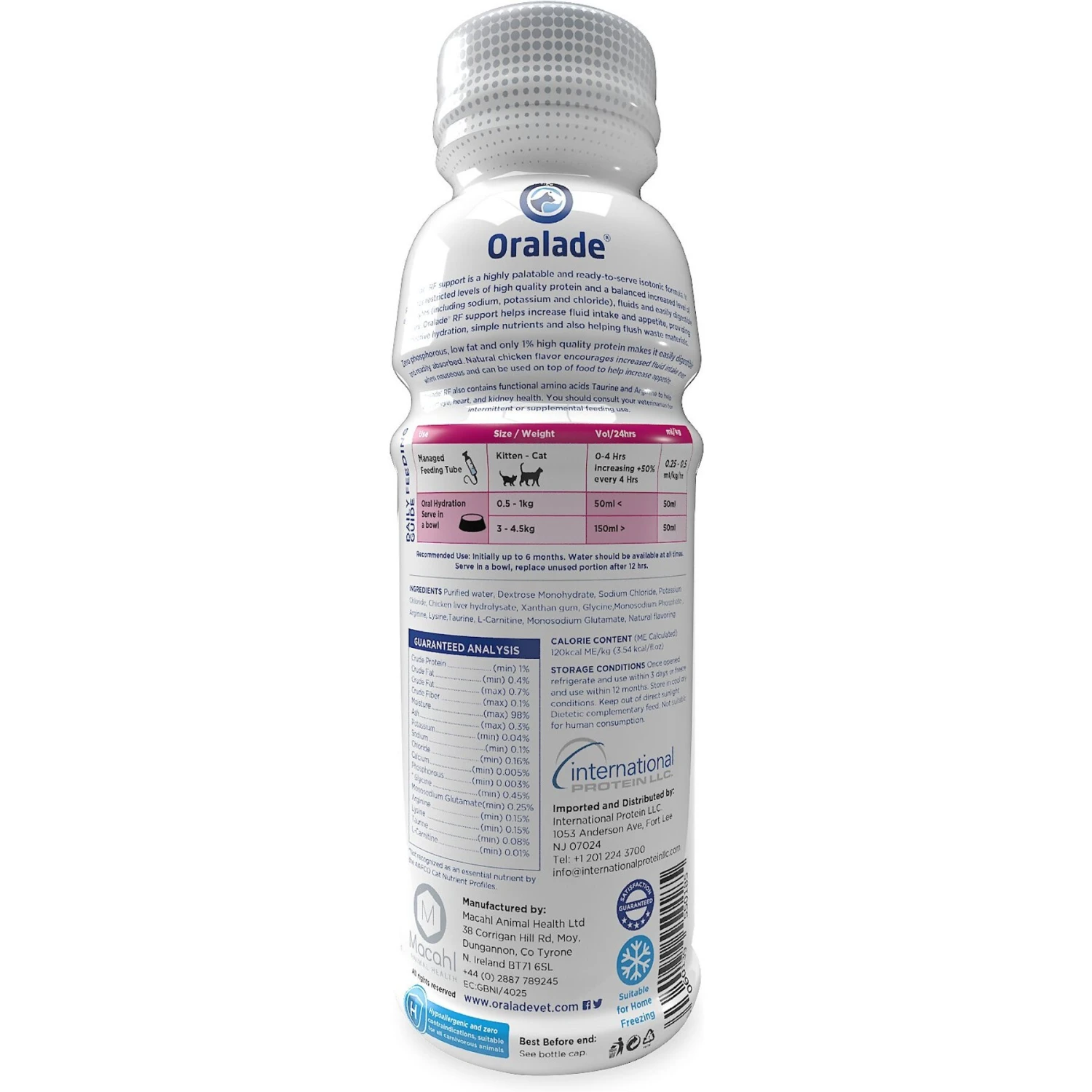 Oralade RF Support Chicken Flavored Liquid Urinary Supplement For Cats, 330-ml Bottle 4 Oralade RF Support Chicken Flavored Liquid Urinary Supplement For Cats, 330-ml Bottle - Image 2