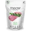 The New Zealand Natural Pet Food Co. Meow Duck Grain-Free Freeze-Dried Cat Treats, 1.76-oz Bag 1 The New Zealand Natural Pet Food Co. Meow Duck Grain-Free Freeze-Dried Cat Treats, 1.76-oz Bag -Trixie || Catit || Nature's Miracle Shop 263613 MAIN. AC SS1800 V1608270450