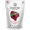 The New Zealand Natural Pet Food Co. Meow Wild Venison Grain-Free Freeze-Dried Cat Treats, 1.76-oz Bag