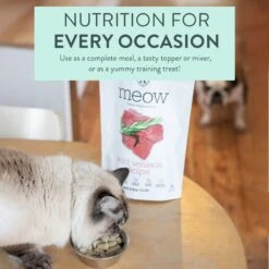 The New Zealand Natural Pet Food Co. Meow Wild Venison Grain-Free Freeze-Dried Cat Treats, 1.76-oz Bag -Trixie || Catit || Nature's Miracle Shop 263617 PT2. AC SS1800 V1608270150