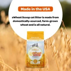 SWheat Scoop Easy Maintenance Clumping Wheat-Corn Cat Litter 18 SWheat Scoop Easy Maintenance Clumping Wheat-Corn Cat Litter -Trixie || Catit || Nature's Miracle Shop 264463 PT7. AC SS1800 V1667517555