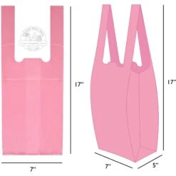 Doggie Walk Bags Citrus Scented Tie Handle Cat Litter Bags, Pink, 140 Count -Trixie || Catit || Nature's Miracle Shop 264717 PT4. AC SS1800 V1610772304