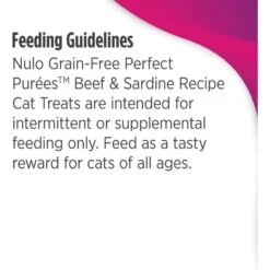 Nulo Freestyle Perfect Purees Beef & Sardine Recipe Grain-Free Lickable Cat Treats 17 Nulo Freestyle Perfect Purees Beef & Sardine Recipe Grain-Free Lickable Cat Treats -Trixie || Catit || Nature's Miracle Shop 265235 PT7. AC SS1800 V1667948488