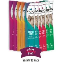 Nulo Freestyle Perfect Purees Variety Pack Grain-Free Lickable Cat Treats 12 Nulo Freestyle Perfect Purees Variety Pack Grain-Free Lickable Cat Treats -Trixie || Catit || Nature's Miracle Shop 265249 PT2. AC SS1800 V1665781104
