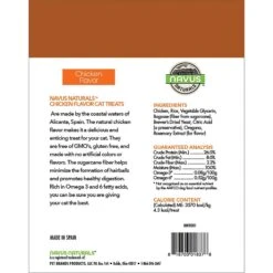 Navus Naturals Healthy Gourmet Rewards Chicken Flavor Semi-Moist Cat Treats, 2.75-oz Bag 9 Navus Naturals Healthy Gourmet Rewards Chicken Flavor Semi-Moist Cat Treats, 2.75-oz Bag -Trixie || Catit || Nature's Miracle Shop 265494 PT1. AC SS1800 V1609451554