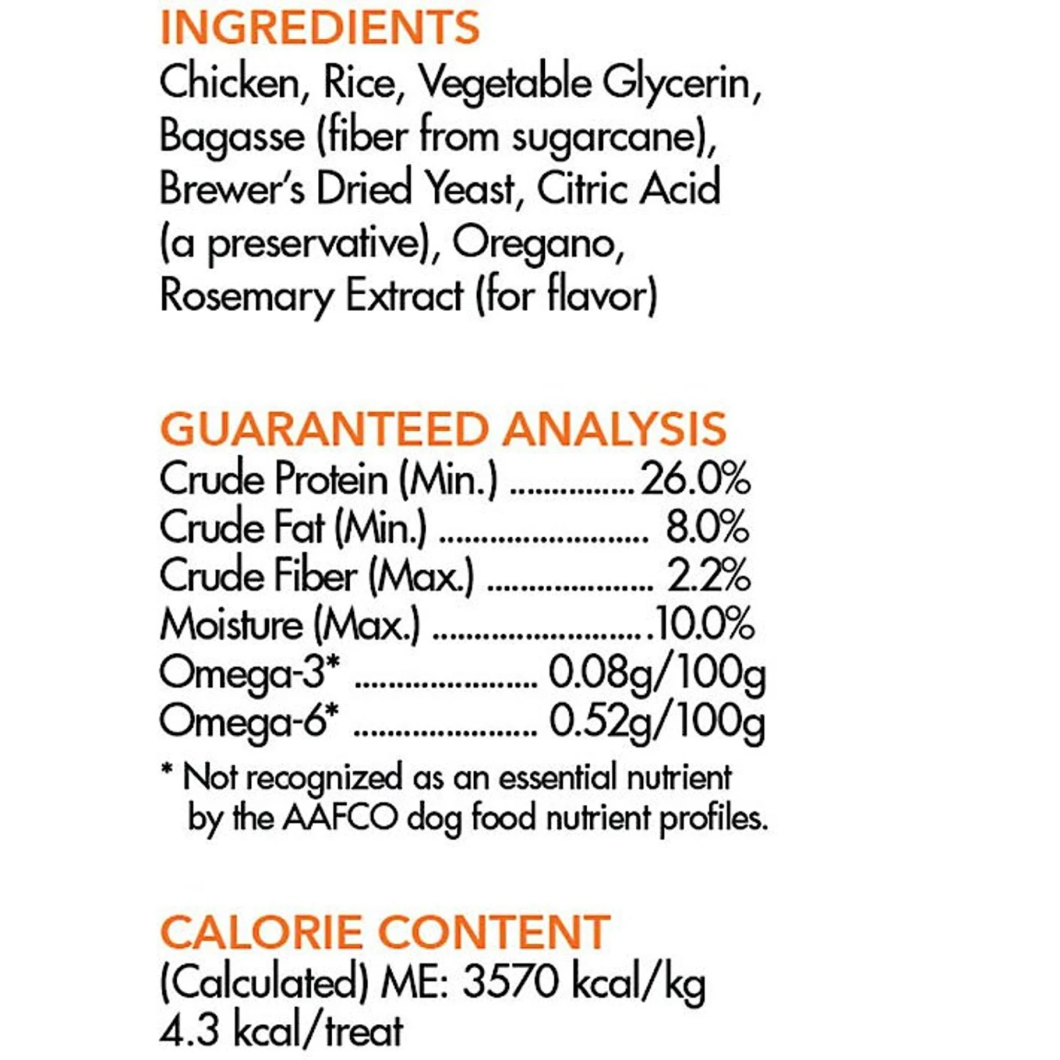 Navus Naturals Healthy Gourmet Rewards Chicken Flavor Semi-Moist Cat Treats, 2.75-oz Bag 7 Navus Naturals Healthy Gourmet Rewards Chicken Flavor Semi-Moist Cat Treats, 2.75-oz Bag - Image 5
