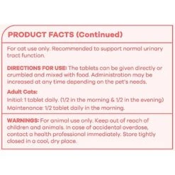 PetsPrefer Urinary Tract Health Fish Flavor Tablet Cat Supplement, 90 Count -Trixie || Catit || Nature's Miracle Shop 265837 PT2. AC SS1800 V1612377076