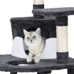 Yaheetech 47.5-in Plush Cat Tree & Condo 17 Yaheetech 47.5-in Plush Cat Tree & Condo -Trixie || Catit || Nature's Miracle Shop 266564 PT6. AC SS1800 V1619808725