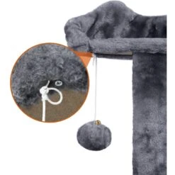 Yaheetech 54.5" H Multilevel Indoor Cat Tree & Condo -Trixie || Catit || Nature's Miracle Shop 266569 PT4. AC SS1800 V1619638950