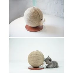 ZEZE Woven Rope Ball Cat Scratcher -Trixie || Catit || Nature's Miracle Shop 266577 PT3. AC SS1800 V1668900037