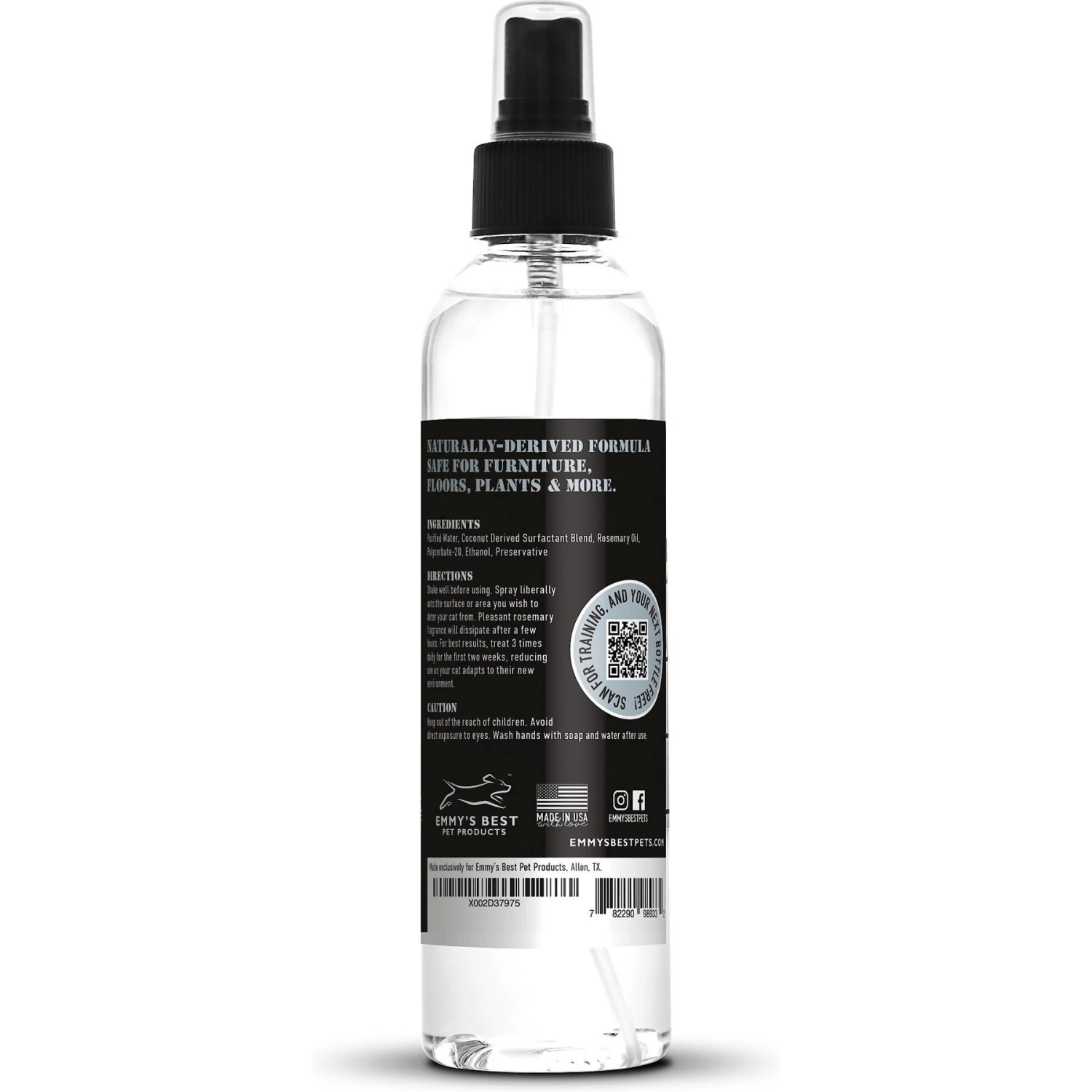 Emmy's Best Pet Products Stop The Scratch Max Strength Cat Scratch Deterrent Spray, 8-oz Bottle 4 Emmy's Best Pet Products Stop The Scratch Max Strength Cat Scratch Deterrent Spray, 8-oz Bottle - Image 2