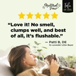 Natural Paw Unscented Tofu Cat Litter, 4.5-lb Bag, Case Of 4 15 Natural Paw Unscented Tofu Cat Litter, 4.5-lb Bag, Case Of 4 -Trixie || Catit || Nature's Miracle Shop 267412 PT6. AC SS1800 V1646793142