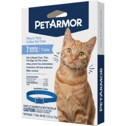 PetArmor Flea & Tick Cat Collar, 7-mos. Supply, 1 Count -Trixie || Catit || Nature's Miracle Shop 269385 PT2. AC SS1800 V1632367998