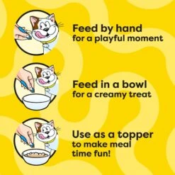 Temptations Creamy Puree With Tuna Lickable Cat Treats, 0.425-oz Pouch -Trixie || Catit || Nature's Miracle Shop 271494 PT7. AC SS1800 V1703798042