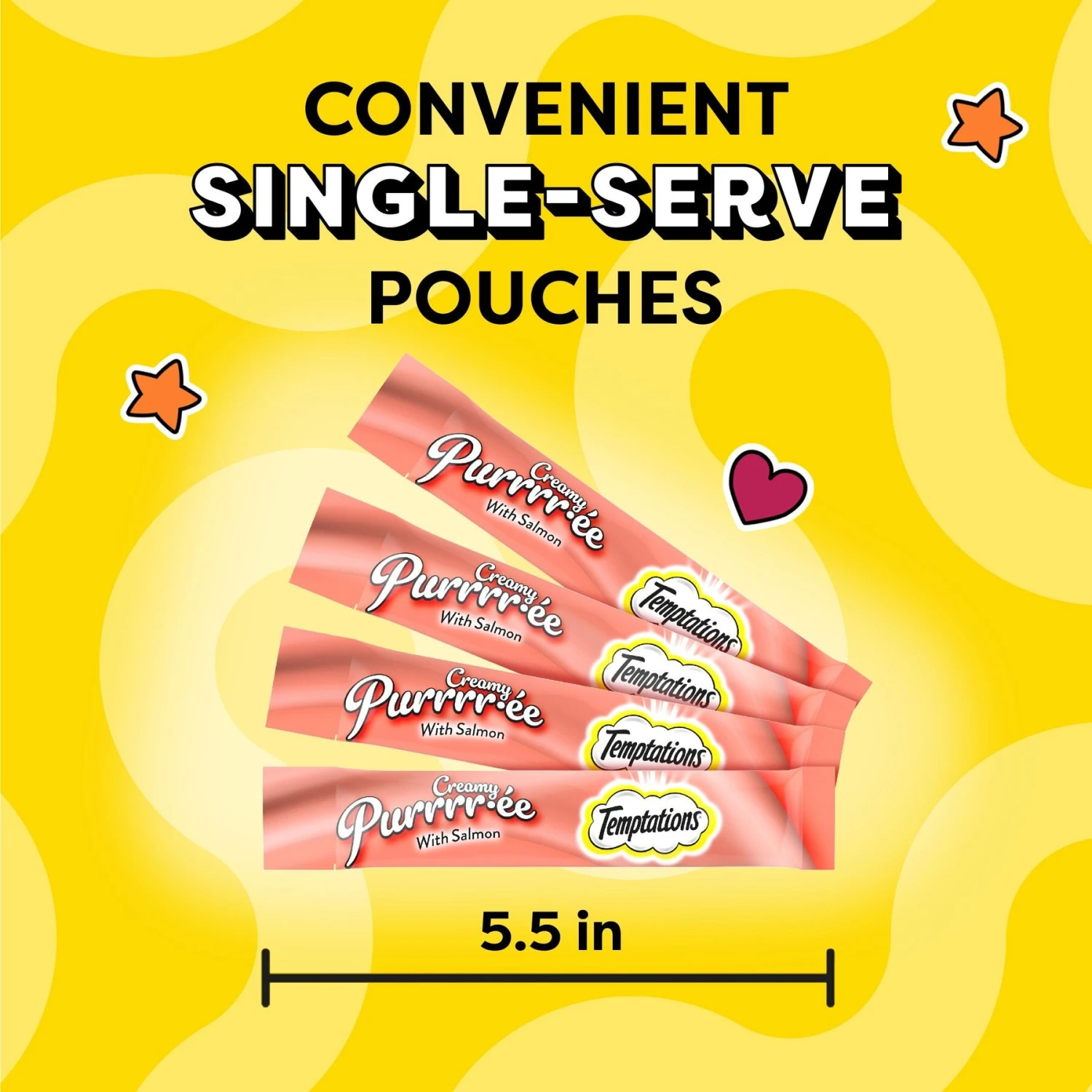 Temptations Creamy Puree With Salmon Lickable Cat Treats 5 Temptations Creamy Puree With Salmon Lickable Cat Treats - Image 3