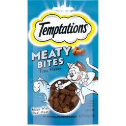 Temptations Meaty Bites Tuna Flavor Soft & Savory Cat Treats
