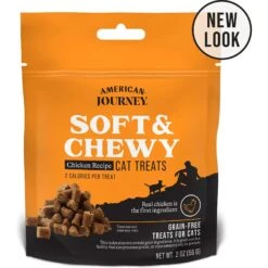 American Journey Chicken Recipe Grain-Free Soft & Chewy Cat Treats