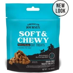 American Journey Salmon Recipe Grain-Free Soft & Chewy Cat Treats