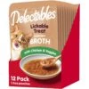 Hartz Delectables Savory Broths Chicken & Veggies Grain-Free Lickable Cat Treats, 1.4-oz Pouch, Pack Of 12 2 Hartz Delectables Savory Broths Chicken & Veggies Grain-Free Lickable Cat Treats, 1.4-oz Pouch, Pack Of 12 -Trixie || Catit || Nature's Miracle Shop 276007 MAIN. AC SS1800 V1665004854