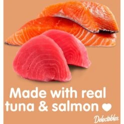 Hartz Delectables Savory Broths Tuna & Salmon Grain-Free Lickable Cat Treats, 1.4-oz Pouch, Pack Of 12 -Trixie || Catit || Nature's Miracle Shop 276011 PT3. AC SS1800 V1665004314