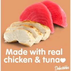 Hartz Delectables Savory Broths Senior 10+ Chicken & Tuna Grain-Free Lickable Cat Treats, 1.4-oz Pouch, Pack Of 12 -Trixie || Catit || Nature's Miracle Shop 276013 PT3. AC SS1800 V1665004129