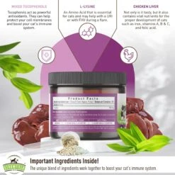 Strawfield Pets Super Chews With Probiotics, Lysine, Salmon Oil & Catnip Soft Chews Cat Supplement, 120 Count 15 Strawfield Pets Super Chews With Probiotics, Lysine, Salmon Oil & Catnip Soft Chews Cat Supplement, 120 Count -Trixie || Catit || Nature's Miracle Shop 277716 PT4. AC SS1800 V1679928949