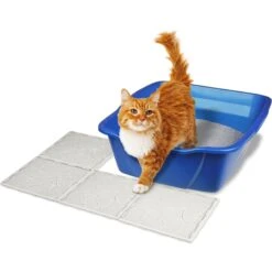 Van Ness Trackless Cat Litter Mat Tiles -Trixie || Catit || Nature's Miracle Shop 280408 PT3. AC SS1800 V1615932709